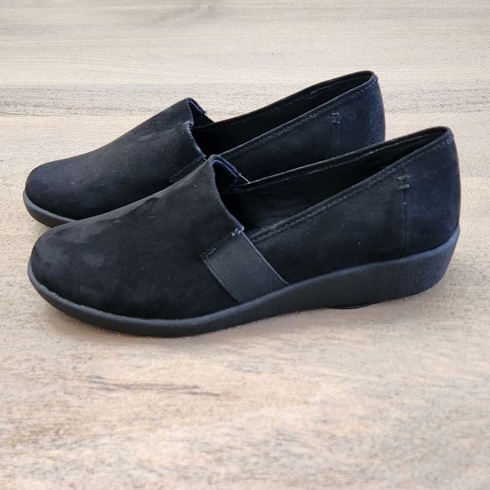 East5th Memory Foam Black Shoes